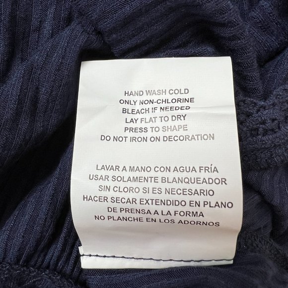 Taylor and Sage Peasant Short Laced Front Sz S Embroidered Yolk Lace Hem - Picture 5 of 6